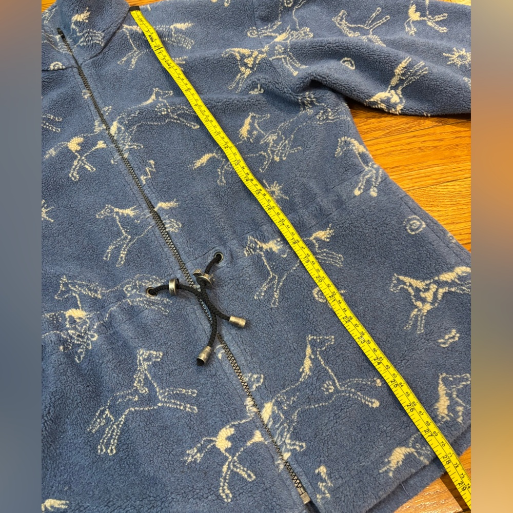 Vintage Tsunami Horse Fleece Sweater Jacket - Picture 14 of 16